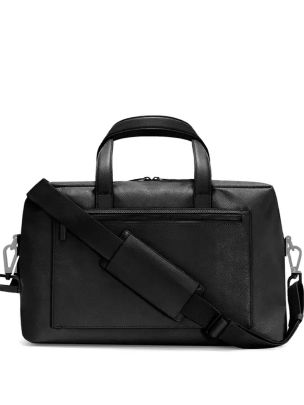AWAY The Everywhere Travel Weekend Bag in Black Leather - Like New